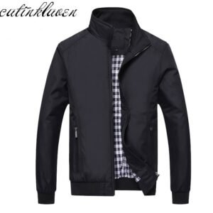 New Jacket Men Fashion Casual Loose Mens Jacket Sportswear Bomber Jacket Men's jackets men and Coats Plus Size M- 5XL