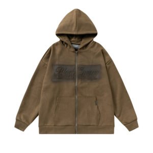 Men’s Vintage Graffiti-Print Fleece Hoodie – Cozy Fall Layer, Relaxed Fit, All-Match Streetwear