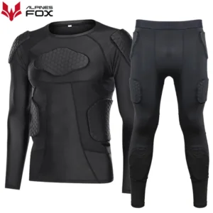 Motorcycle Armor Underwear Protector Motocross Jacket Layer Pants Compression Shirts Motorbike Body Protective Bike Gear Suit