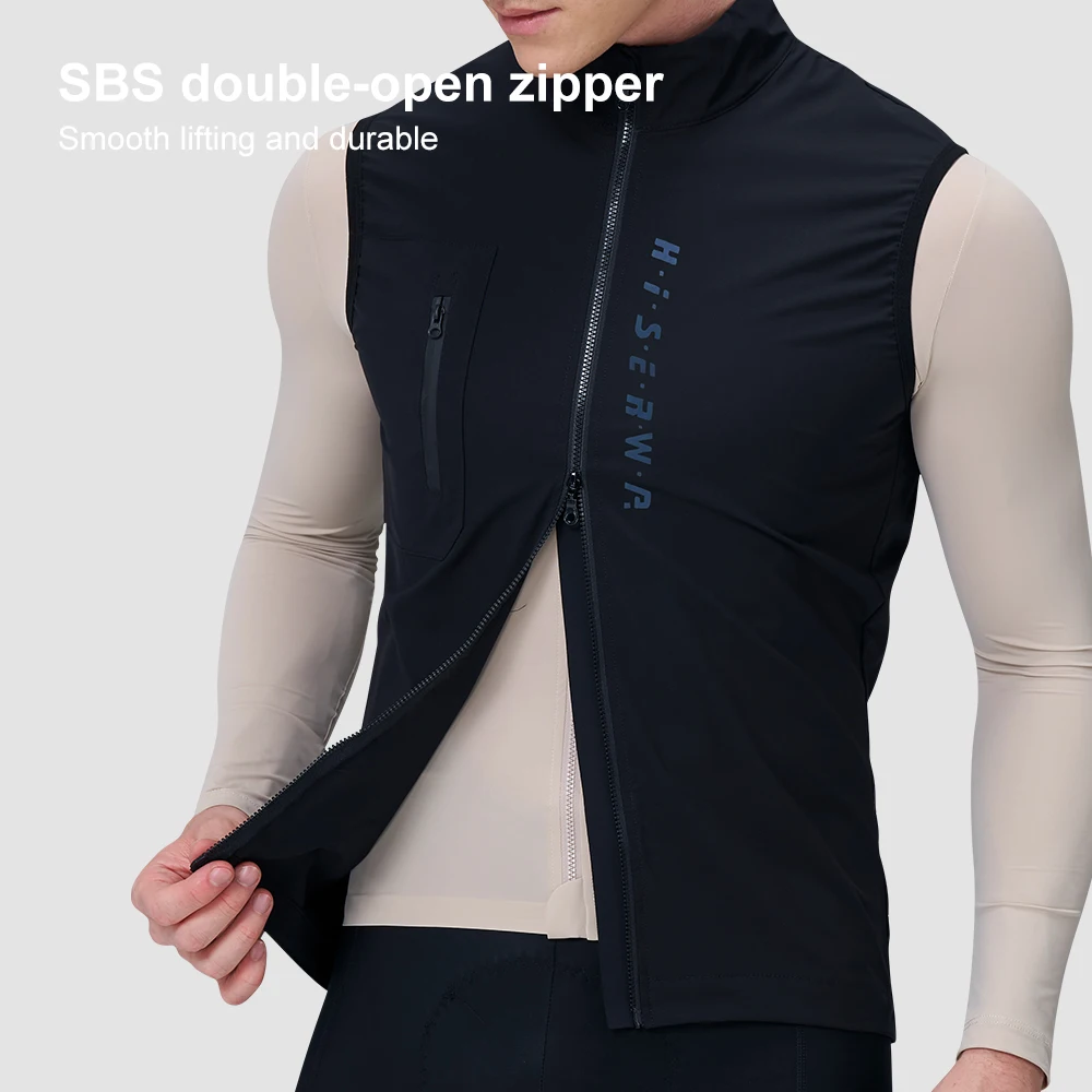 Men Cycling Vest Windproof Breathable Mountain Bike Lightweight Sleeveless Gilet MTB Road Cycling Jersey Asian Size - Image 2