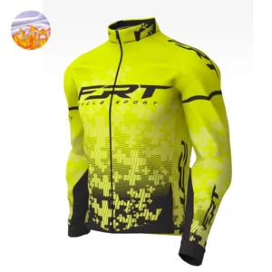 Winter Jacket Thermal Fleece Men Team Cycling Jacket Long Sleeve Jersey Suit Road Bike Clothes Ciclismo Hombres